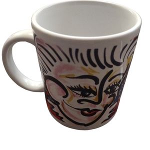 Lemley abstract Christmas mug